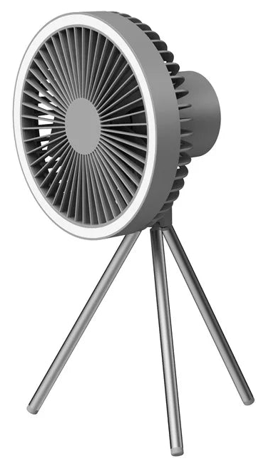 VTX-5613093 Outdoor Camping Fan Tripod Portable Tent Ceiling Light Lightweight 2000 mA Hiking Travel Picnic Adventure