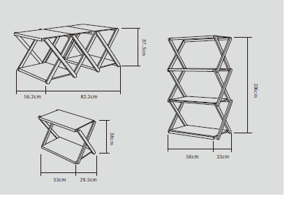 实木多用置物架SOLID W OOD MULIT-FUNCTIONAL SHELVING