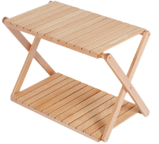Solid Wood Multi-Use Shelf