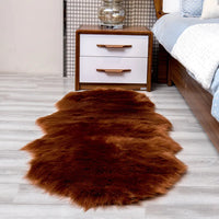Plush Carpet Imitation Sheepskin Bedroom Wool Sofa Cushion B