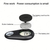 VTX-2828709 IP67 Waterproof Anti-Lost Device Mini Bluetooth GPS Tracker Real-Time Smart Locator Kids Home Decor Gifting Patio