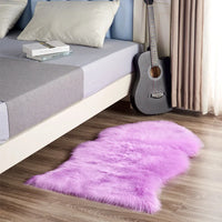 Plush Carpet Imitation Sheepskin Bedroom Wool Sofa Cushion B