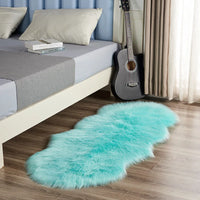 Plush Carpet Imitation Sheepskin Bedroom Wool Sofa Cushion B