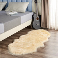 Plush Carpet Imitation Sheepskin Bedroom Wool Sofa Cushion B