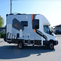 VTX-1086629 Caravan Motorhome Luxury Modern Waterproof Stainless Steel 4x4 Mini RV Camper 4 Person Off-Road Camping Vehicle 3500KG