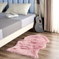 Plush Carpet Imitation Sheepskin Bedroom Wool Sofa Cushion B