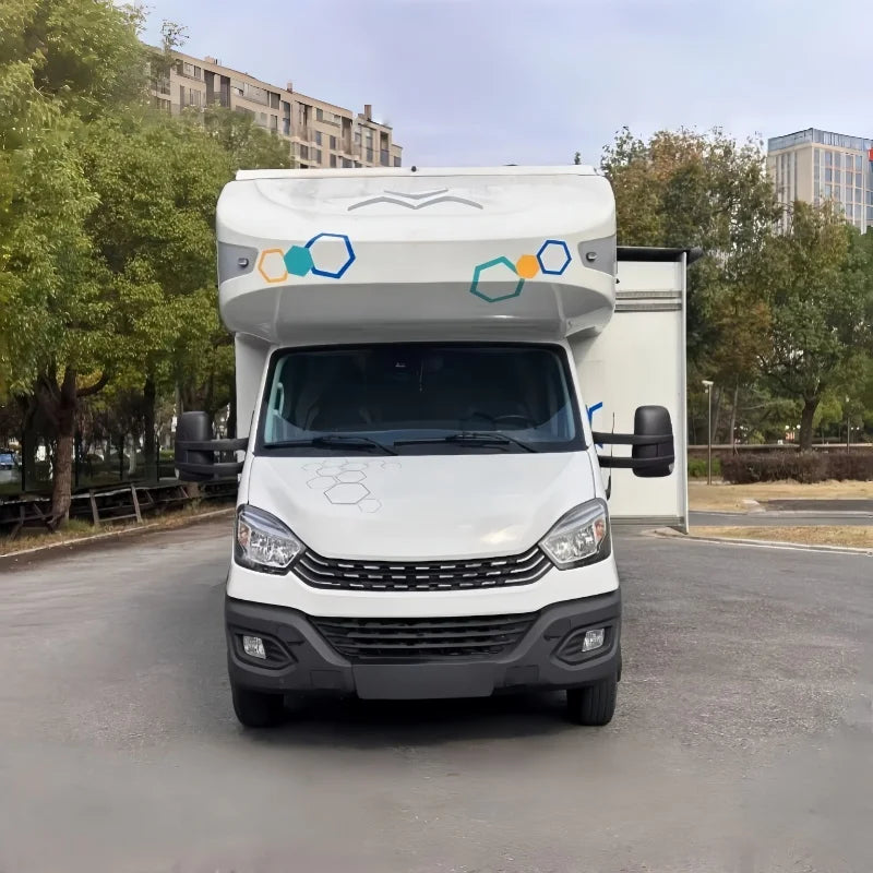 Customizable Luxury Motorhome RV Truck with Spacious Interior for Family Travel and Outdoor Activities