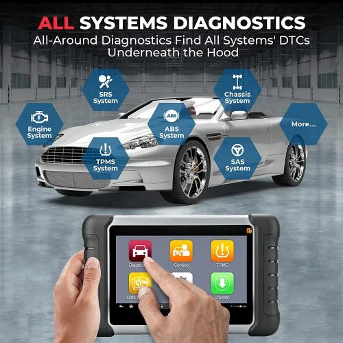 Autel MaxiCOM MK808S-TS Bidirectional TPMS Programming Tool with 28+ Special Functions