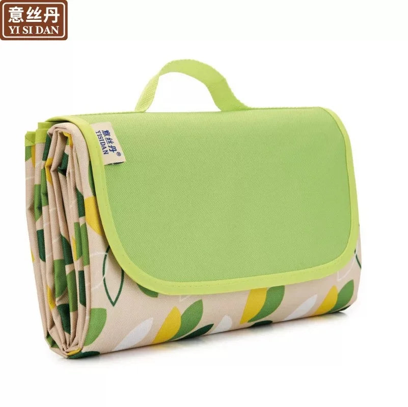 Portable Moisture-Proof Outdoor Picnic and Camping Mat, Rectangle Shape, Spring/Summer Use