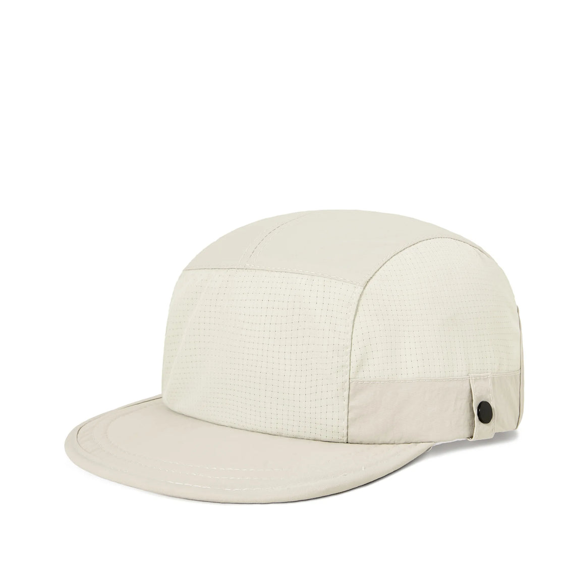 Unisex Five-Panel Mesh Snapback Baseball Cap for Outdoor Sports and Camping