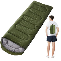 VTX-2185253 Waterproof Ultralight Portable Winter Outdoor Adults Compact Single Camping Sleeping Bag Compression Hiking Travel