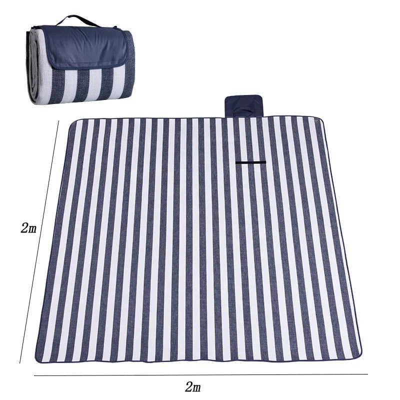 Waterproof Picnic Mat Sand Free Beach Blanket Foldable Outdoor Camping Blanket