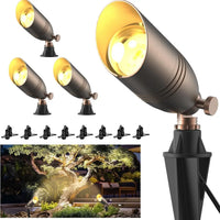 VTX-2397349 Adjustable Outdoor up Landscape Lighting Garden Lights Waterproof Low Voltage Tree Spotlight UL ETL Certification