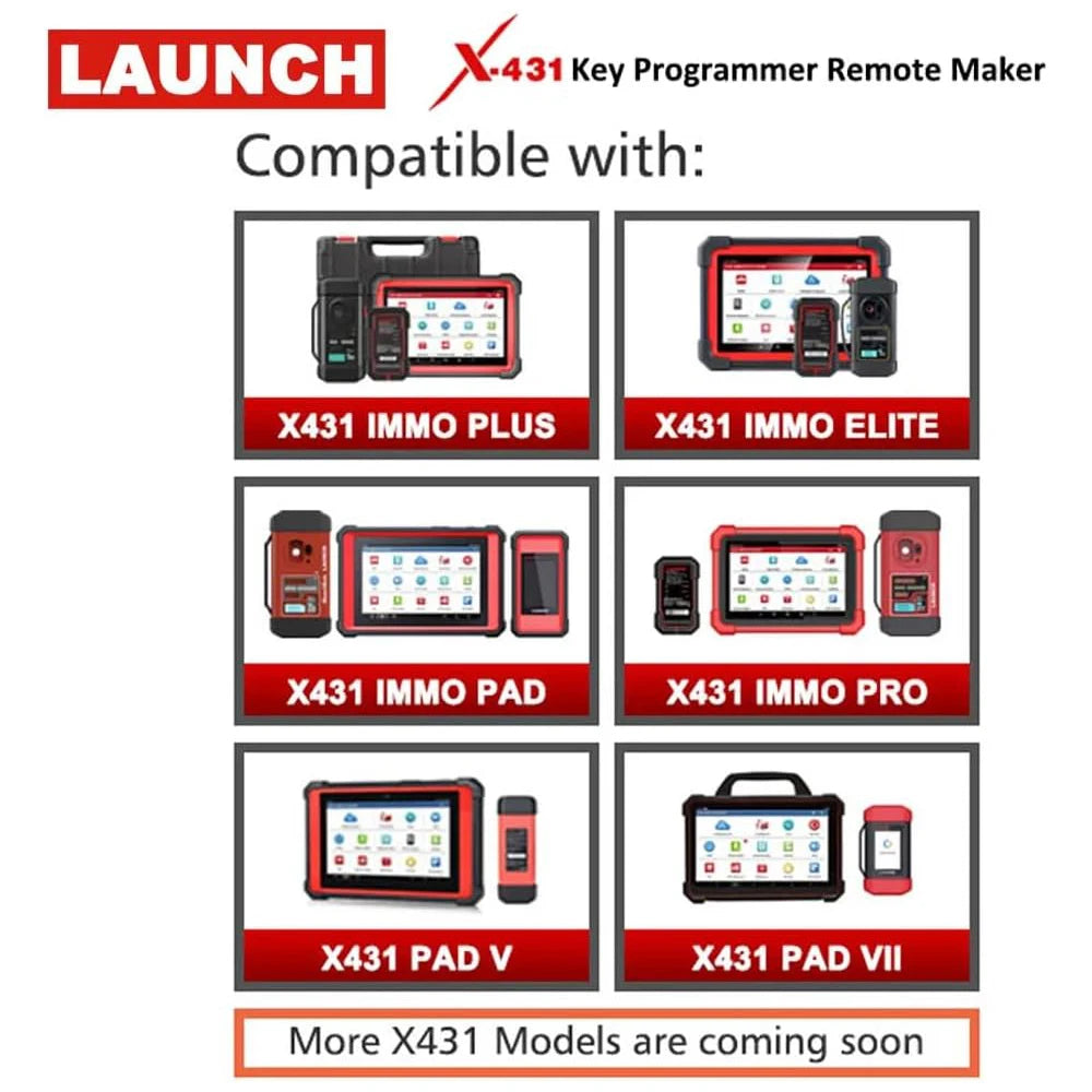 Launch X431 Key Programmer with Smart Keys for Universal Vehicle Compatibility