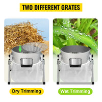 VTX-1479845 New 19 Inch 2in1 Automatic Hydroponic Pro Cut Garden Leaf Trimmer Vertical Plant Stainless Steel Multi-Functional
