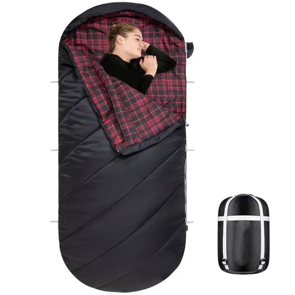 VTX-2349093 Comfortable Mummy Style Polyester Cold Weather 3 Season Lightweight Portable Ultralight Outdoor Camping Sleeping Bag