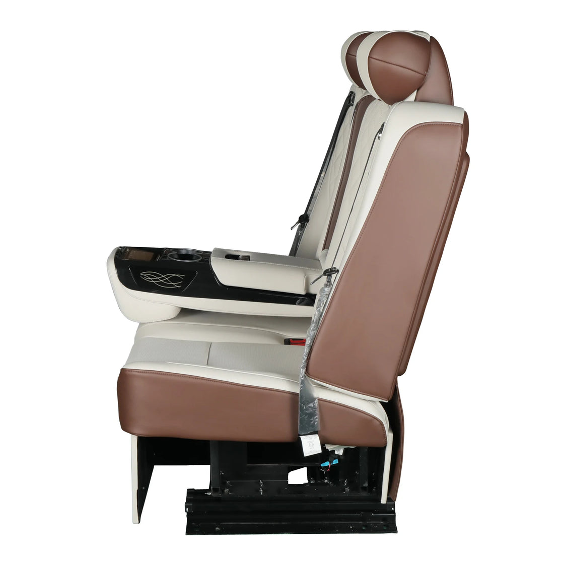 Luxury Electric Motorized Leather Car Back Seat for MPV, VAN, RV, Limousine, and Campervan