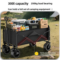 Outdoor Camping Car Portable Picnic Storage Platform Four-wh