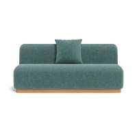 VTX-2987173 Liyoung Luxury Modern Teak Garden Sofa Set Durable 4 Piece Outdoor Furniture Waterproof Cushion Villa Bedroom Living
