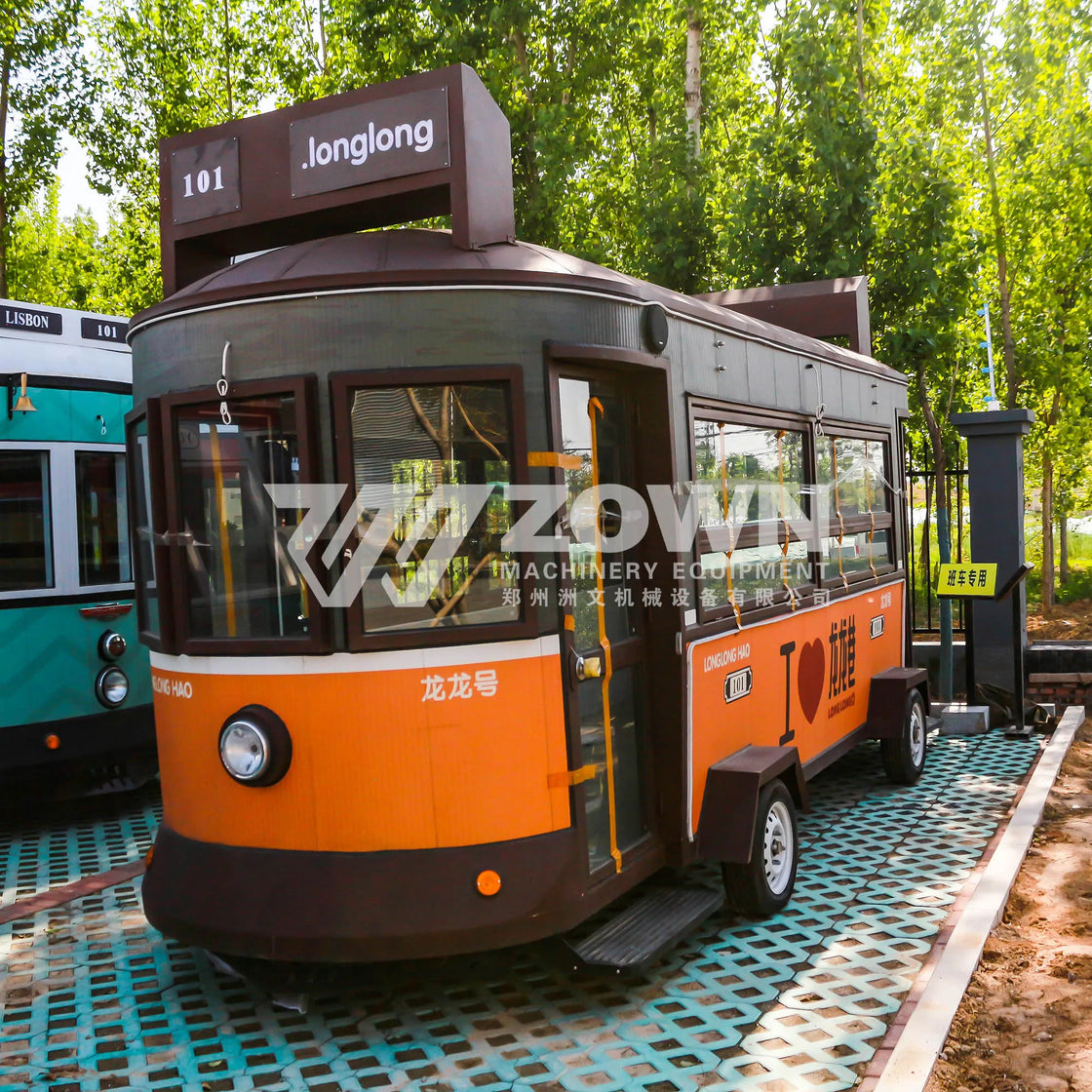 Mobile Food Trailer for Coffee and Fast Food Delivery, Electric, Customized Color, Size 4000-2000-2350 mm, Load Capacity 2500 kg, Internal Area 6-8 ㎡