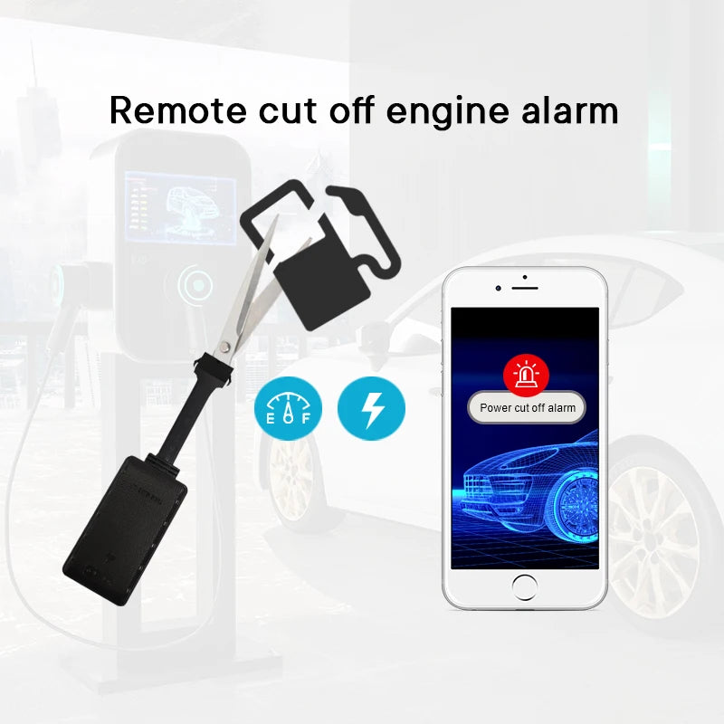 4G GPS Tracker with Multi-Protocols, Real-Time Positioning, Geofence, and ACC Detection for Vehicles and Motorcycles