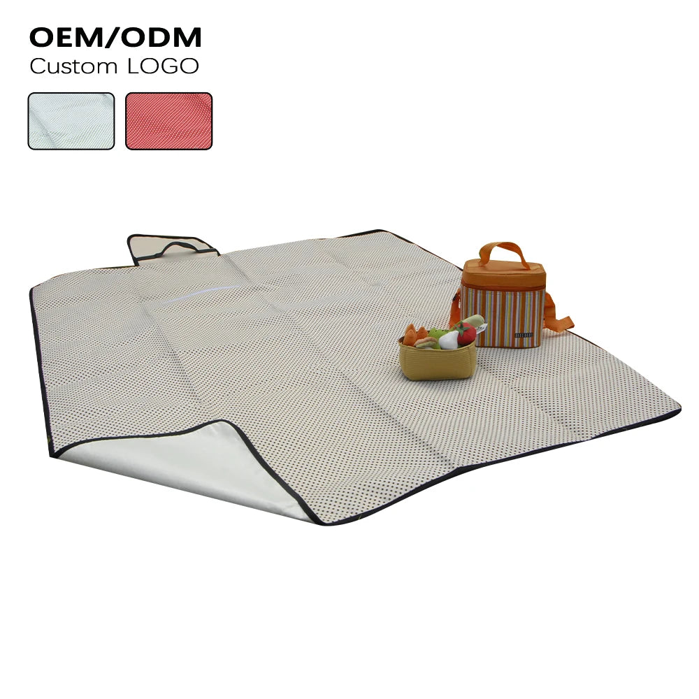 Waterproof Fluffy Cushioned Picnic Blanket Mat