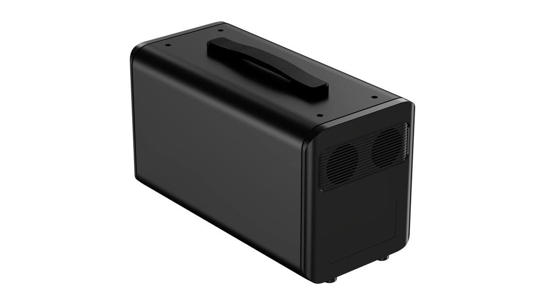 1200W Multi-functional Portable Power Station with Solar Charging and AC/DC Output for Camping and Emergency Use
