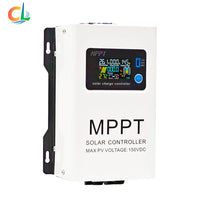 VTX-4265125 30A MPPT Solar Buck Charge Controller 150V Adjustable 12V 24V 48V LCD Color Display Regulator Home/Car/RV System