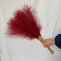 55CM Fluffy Pampas Grass Simulation Reed Hair Simulation Wed