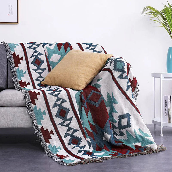 VTX-5350949 Modern Polyester/Cotton Throw Blanket-Inflatable & Heated Waterproof Portable Camping Travel Outdoor Use