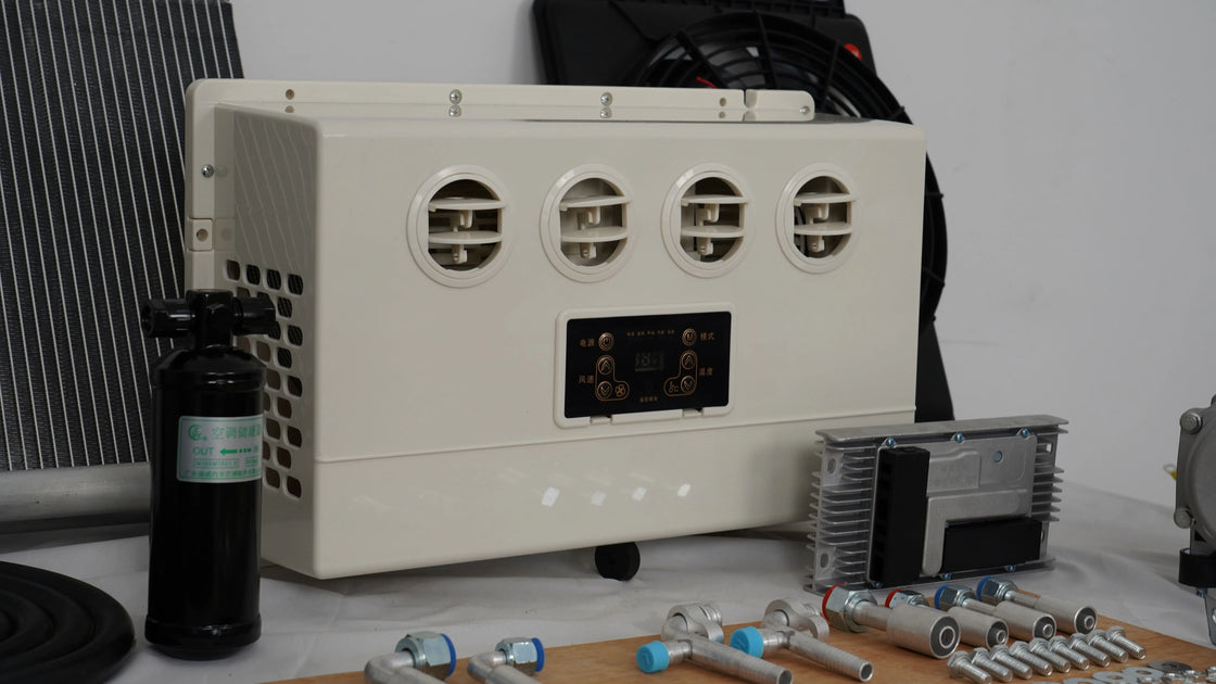12V/24V Parking Cooler for RVs and Engineering Vehicles, Model AC SCHNITZER X6 E71, Size 595*570*345mm, New Condition