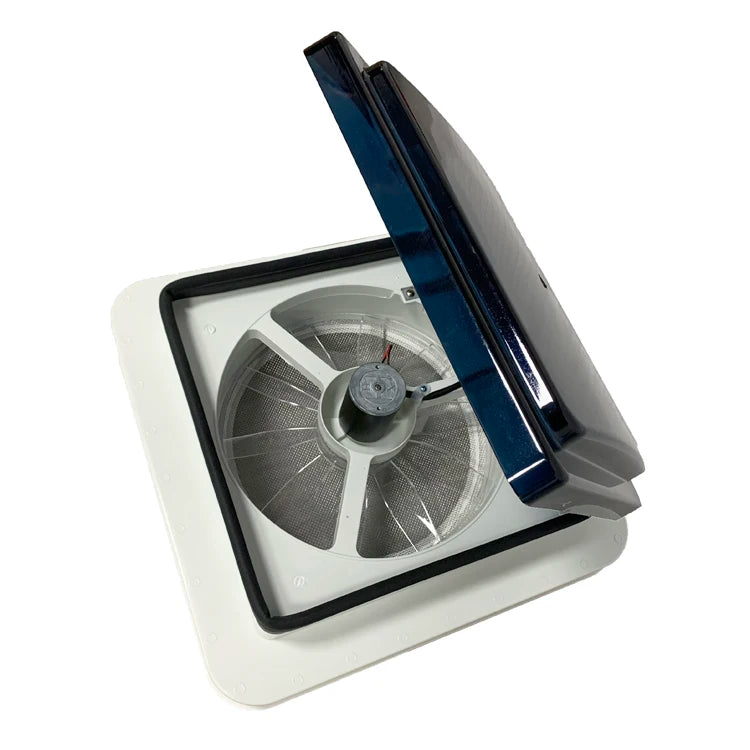 VTX-4297893 New 4'' Ceiling Heat Exhaust Fan Attic Ventilation Tool Made Plastic Caravan RV Roof Extractor Plastic, ABS Camping