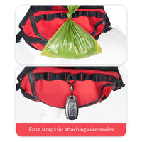 VTX-5816357 Truelove Outdoor Waterproof Safety Escape Proof Pet Backpack Harness Comfortable Multifunctional Dog Saddle Bags