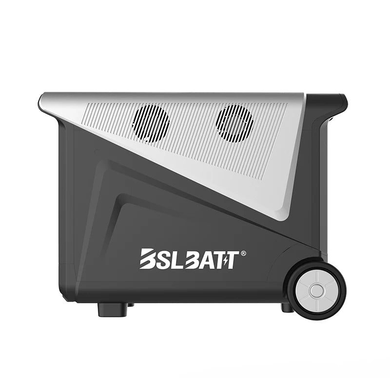 Portable Energy Storage System 3840Wh LiFePO4 Battery with Pure Sine Wave Inverter and MPPT Controller