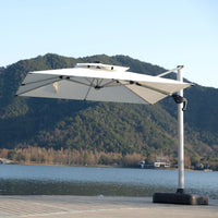 3x3m New Design Outdoor Sun LED Light Aluminum Frame Roman U