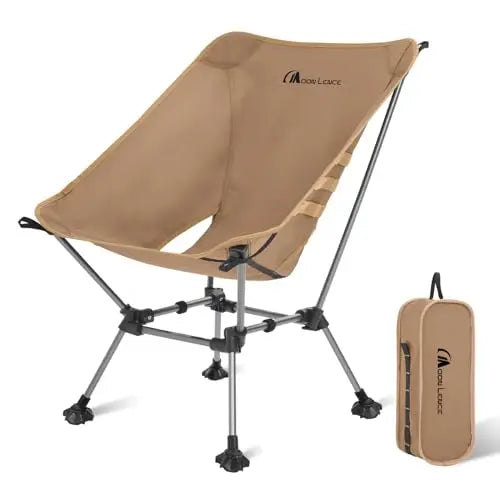 Portable Lightweight Folding Garden Camping Chair, 330Lbs Capacity, Oxford Fabric, Aluminum Frame