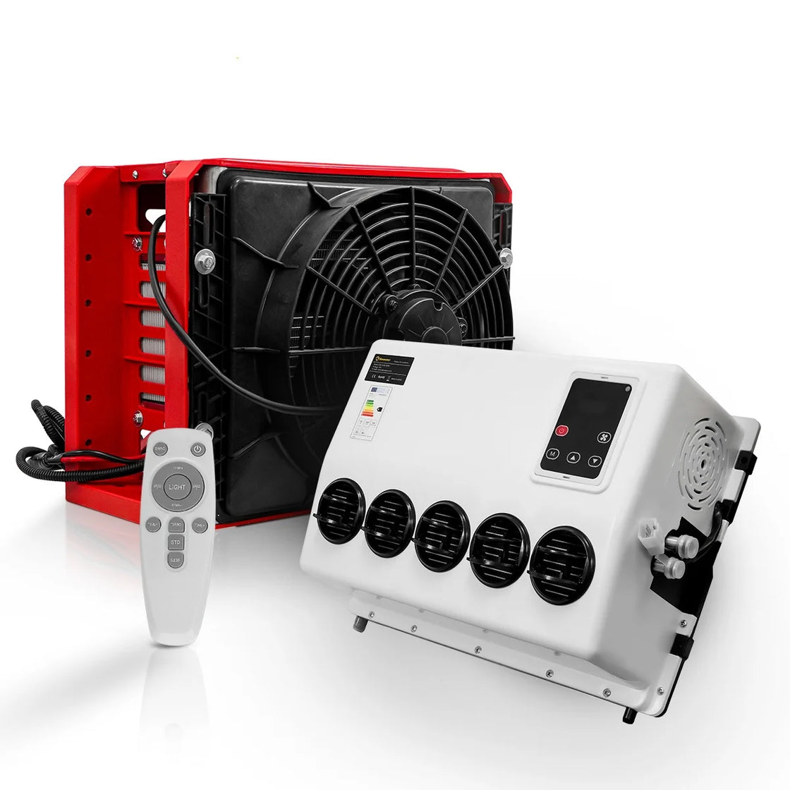 DC 24V Portable Truck Cab Air Conditioner AC-D1 with Remote Control for RV, Lorry, and Cars