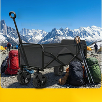 Outdoor Camping Car Portable Picnic Storage Platform Four-wh