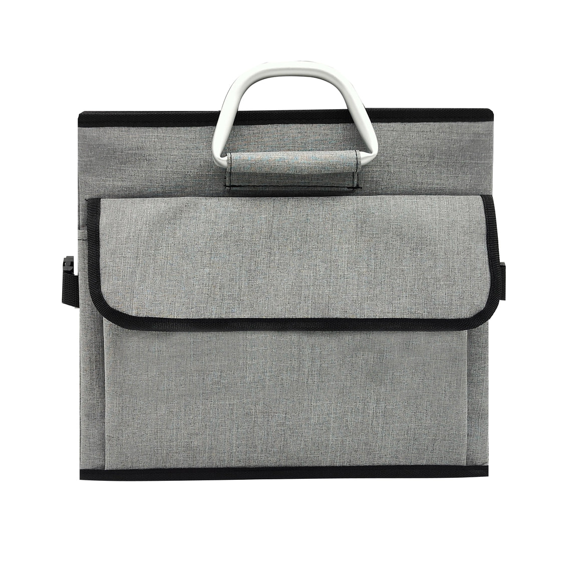 Foldable Auto Trunk Storage Bag Organizer with Adjustable Compartments, 600D Polyester, Large Capacity, 60*35*30 cm