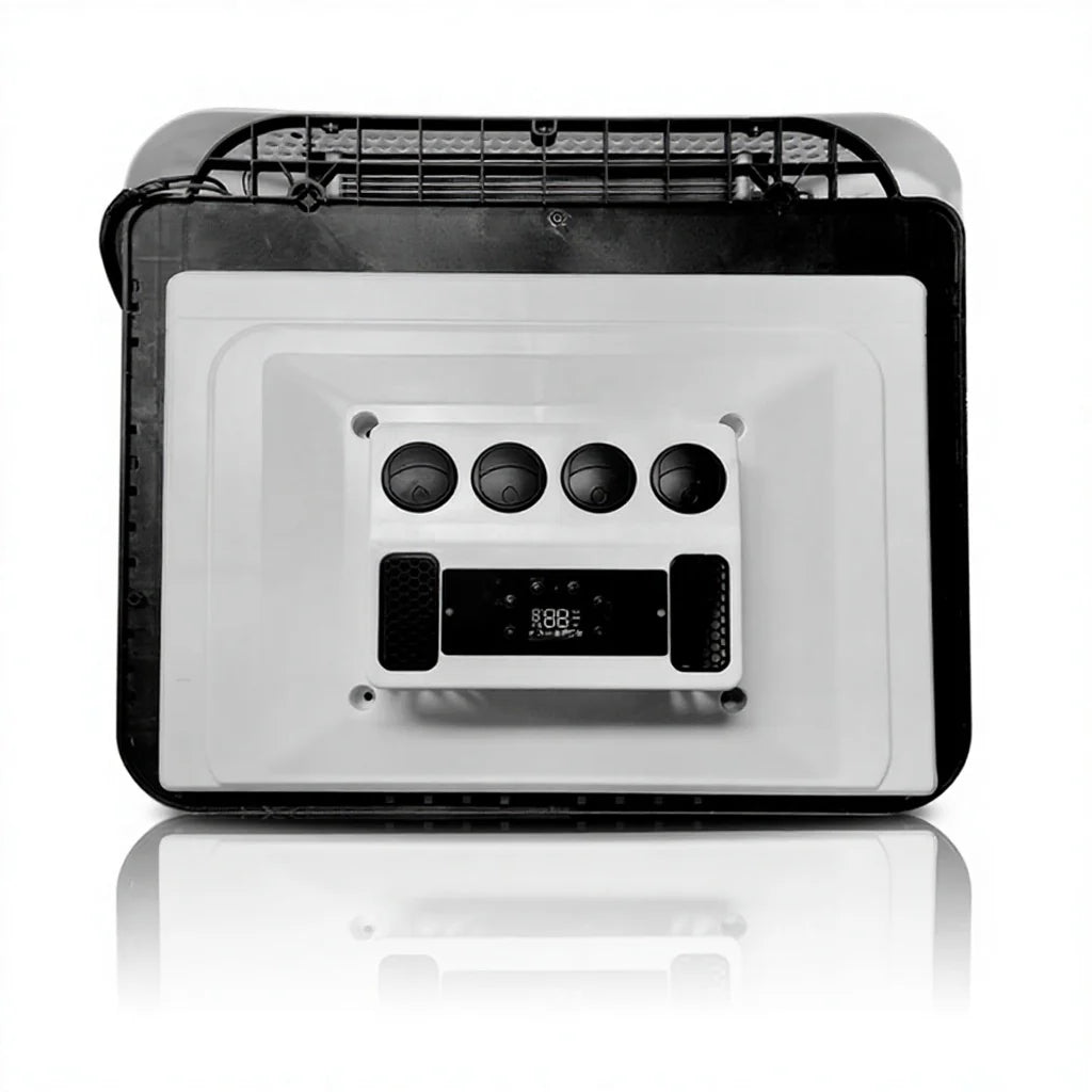 HLS-54 Smart Remote Control 12V/24V DC Roof Top Air Conditioner for Trucks, RVs, Vans, and Buses, 6000-9000 BTU