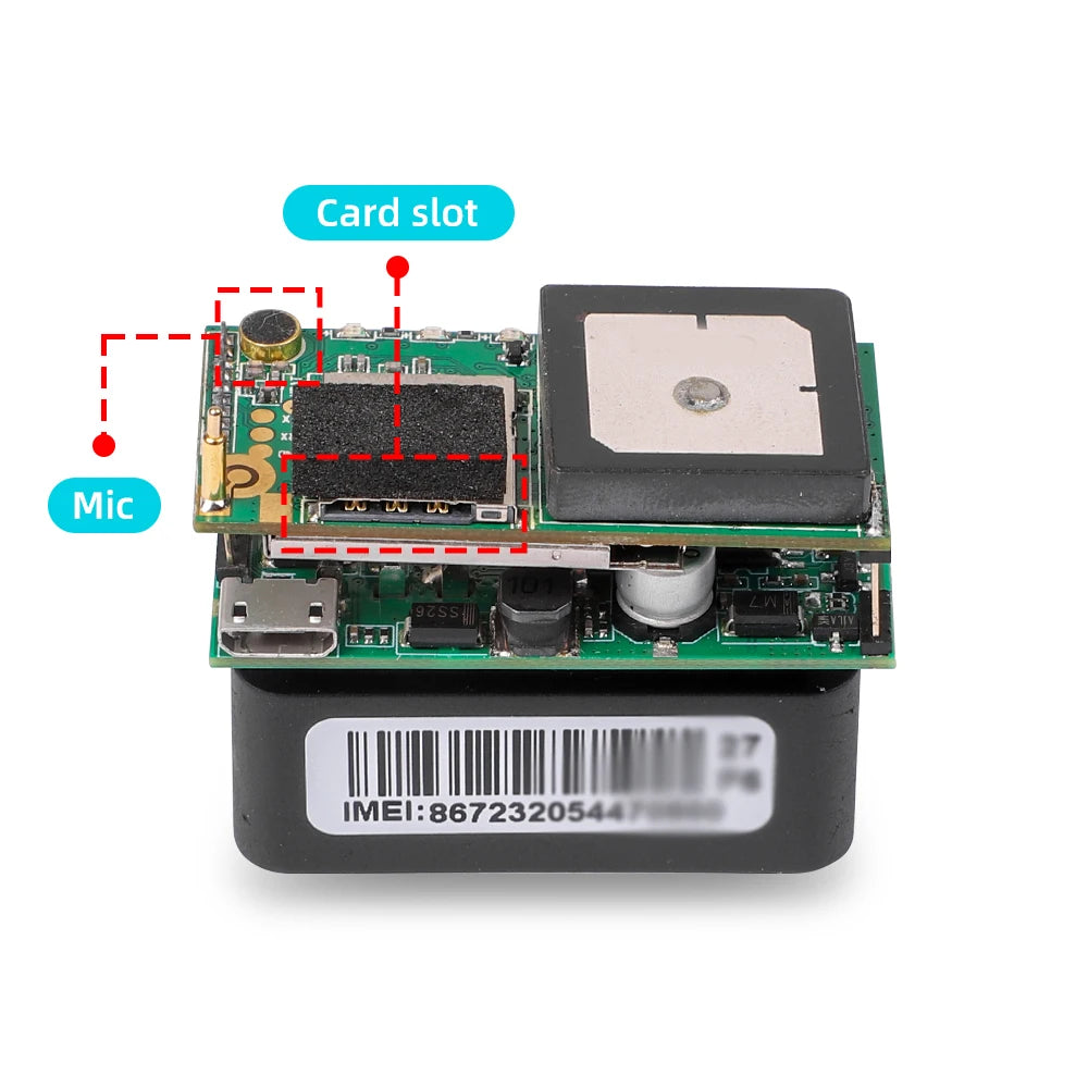 OBD2 GPS Tracker CY01 - Real-Time Vehicle Location Monitoring, Anti-Theft Device, Wireless, Plug-and-Play