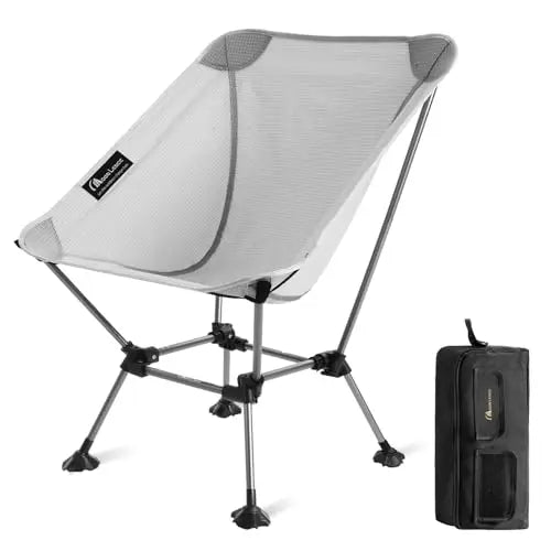 Portable Lightweight Folding Garden Camping Chair, 330Lbs Capacity, Oxford Fabric, Aluminum Frame