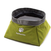 VTX-7777061 JZ Portable Foldable Small Size Eco-Friendly Dog Travel Bowl Waterproof Feeding Pets Cute Indoor/Outdoor Use Kitchen