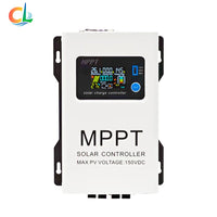 VTX-4265125 30A MPPT Solar Buck Charge Controller 150V Adjustable 12V 24V 48V LCD Color Display Regulator Home/Car/RV System