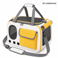 VTX-7711525 Oxford Material Pet Carrier Backpack Dogs Cats-Breathable Foldable Large Capacity Portable Breathable Home Decor