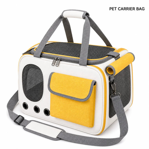 VTX-7711525 Oxford Material Pet Carrier Backpack Dogs Cats-Breathable Foldable Large Capacity Portable Breathable Home Decor