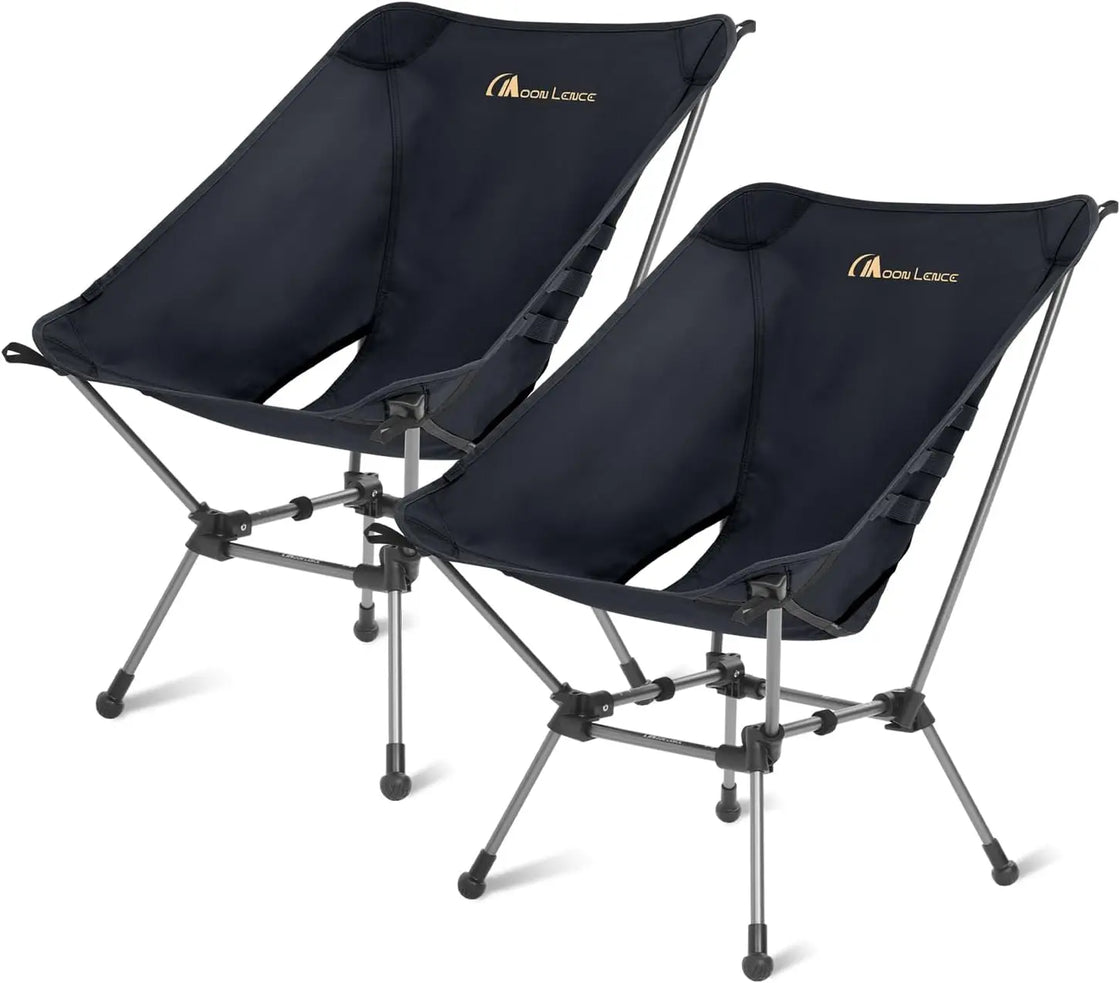 Portable Lightweight Folding Garden Camping Chair, 330Lbs Capacity, Oxford Fabric, Aluminum Frame