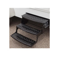VTX-0824485 2022 Homeon Wheels Safety RV Steps Adjustable Height Folding Platform Step/Stool Alloy, Aluminum Alloy, Steel Foldable