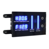 VTX-8268581 TYTXRV Camper Part Include Voltmeter Water Meter Temperature Gauge 2 Way Touch Switch Control Panel Caravan Home Decor