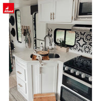 VTX-9677605 AllandCabinet Minimalist Modular Eco-Friendly Weather Proof RV Camper Kitchen Cabinets Plywood Storage Units Home